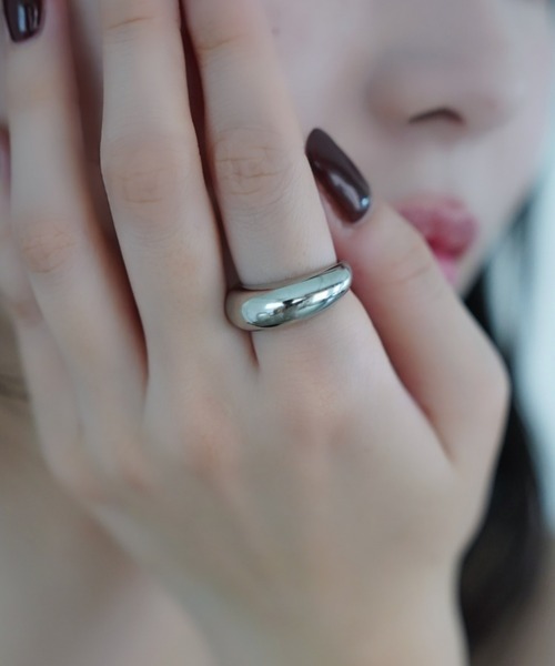 Ms.yuu by Nothing And Others(ミスユーバイナッシングアンドアザーズ)の「【金属アレルギー対応】Ms.yuu by Nothing And Others/プランプリング(リング・レディース・ゴールド系/シルバー・FREE)」の14枚目の写真