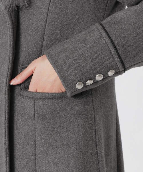 LOVELESS（ラブレス）の「ナポレオンコート（チェスターコート・レディース・ライトグレー/ブルー系その他7/ブラック・34/36/38）」の15枚目の写真