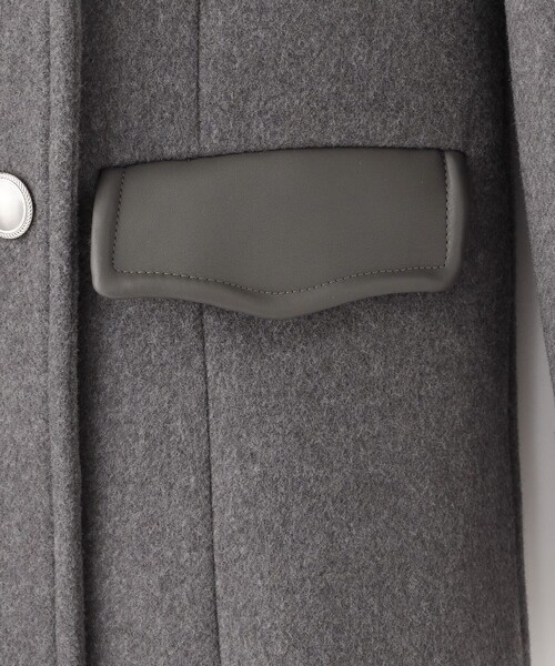 LOVELESS（ラブレス）の「ナポレオンコート（チェスターコート・レディース・ライトグレー/ブルー系その他7/ブラック・34/36/38）」の22枚目の写真