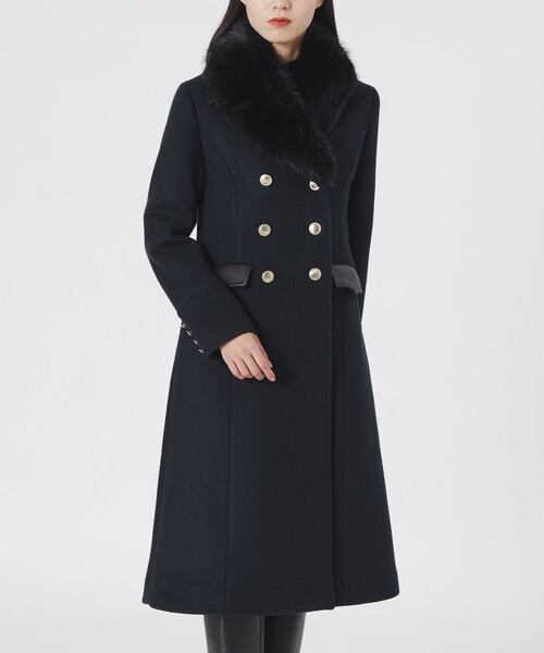 LOVELESS（ラブレス）の「ナポレオンコート（チェスターコート・レディース・ライトグレー/ブルー系その他7/ブラック・34/36/38）」の3枚目の写真