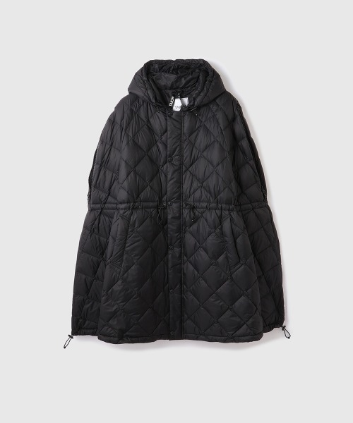 新品未使用！タグ付きTAION ダウンケープコート セール】TAION ダウンケープコート≪手洗い可能≫（ダウンジャケット