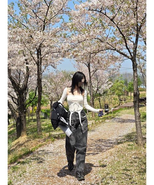 AVANDRESS(アバンドレス )の「TDIバックルデニムパンツブラック(デニムパンツ・レディース・その他・MEDIUM/SMALL/X-LARGE/LARGE)」の7枚目の写真