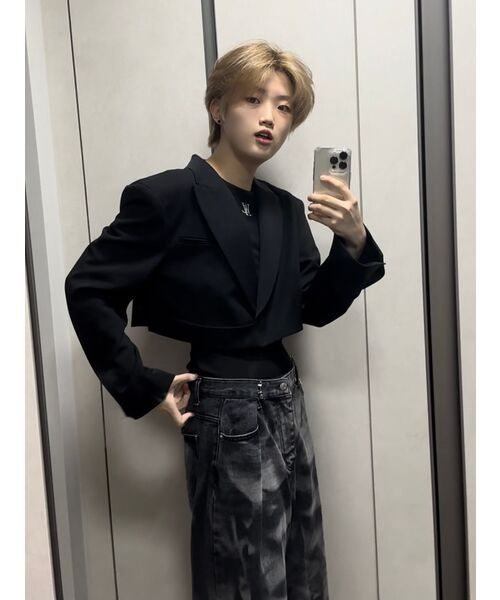 AVANDRESS(アバンドレス )の「TDIバックルデニムパンツブラック(デニムパンツ・レディース・その他・MEDIUM/SMALL/X-LARGE/LARGE)」の14枚目の写真