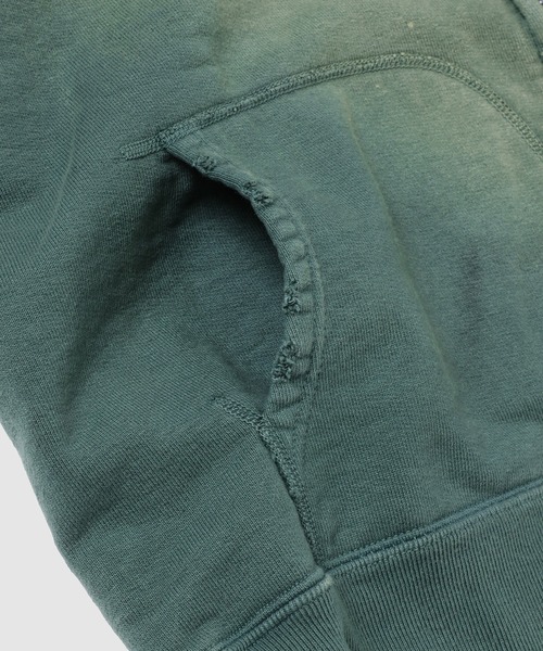 BOW WOW（バウワウ）の「ARMY ZIP HOODIE AGED（パーカー・メンズ・グリーン系その他・L/XL）」の7枚目の写真