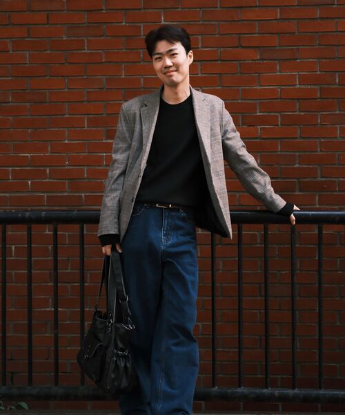 MUSINSA STANDARD（ムシンサスタンダード）の「ミニマルクルーネックニット[ブラック]（ニット/セーター・メンズ・その他・XX-LARGE/SMALL/MEDIUM/LARGE/X-LARGE）」の21枚目の写真
