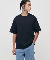 MUSINSA STANDARD（ムシンサスタンダード）の「Heavyweight Relaxed Crew Neck T-Shirt [Navy]（Tシャツ/カットソー・メンズ）」