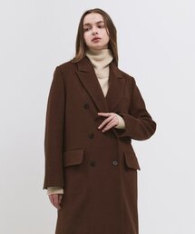 SALT AND CHOCOLATE（ソルトアンドチョコレート）の「Wool Double Coat Jean Beige 4W224I302（チェスターコート）」