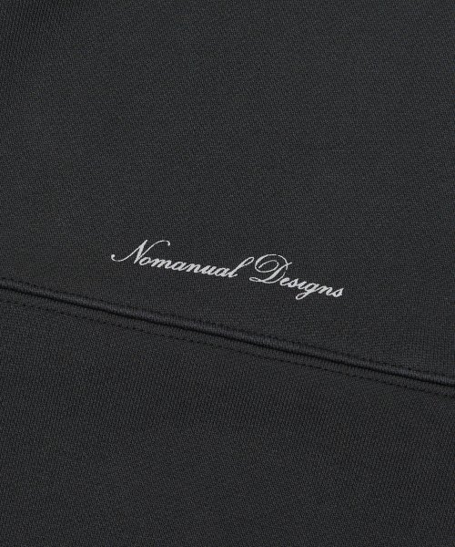 NOMANUAL(NOMANUAL)の「G.L HOODED ZIP-UP - BLACK(パーカー・レディース・その他・X-LARGE/SMALL/MEDIUM/LARGE)」の3枚目の写真