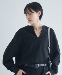 Paradise Picnic | Dignite Collier ソフト起毛ストレッチプルオーバー(シャツ/ブラウス)