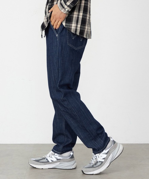 EDWIN（エドウィン）の「EDWIN エドウィン レギュラーストレート イージーパンツ（その他パンツ・メンズ・ブルー系その他/ブルー系その他2・MEDIUM/LARGE/X-LARGE）」の7枚目の写真