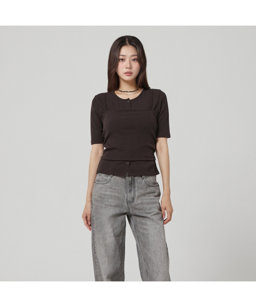 Golji short-sleeved cardigan nasi set AR3EX860
