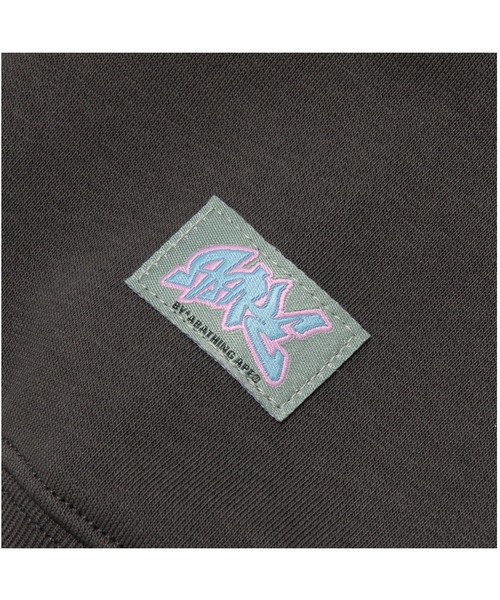 AAPE BY A BATHING APE（エーエイプバイアベイシングエイプ）の「AAPE CREW NECK SWEAT（スウェット・レディース・グレー系その他2/オレンジ・X-SMALL/XX-SMALL）」の7枚目の写真