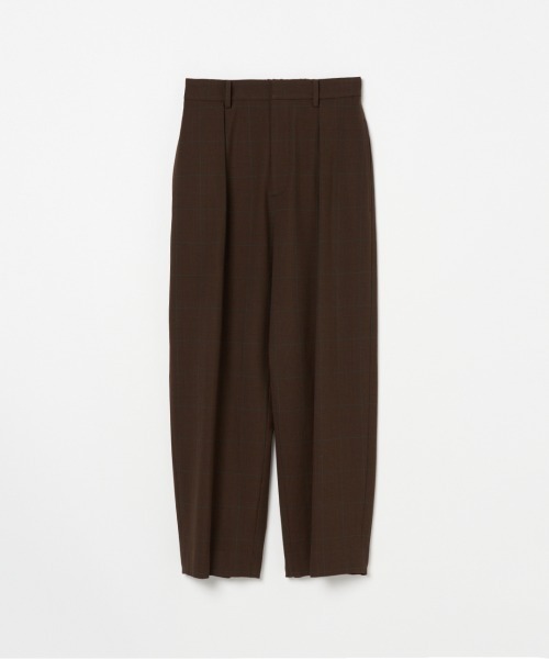 HELIOPOLE（エリオポール）の「CHECK CURVY PANTS（その他パンツ・レディース・グリーン系その他/ブラウン系その他・38/36）」の2枚目の写真