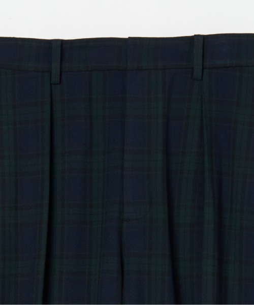 HELIOPOLE（エリオポール）の「CHECK CURVY PANTS（その他パンツ・レディース・グリーン系その他/ブラウン系その他・38/36）」の8枚目の写真