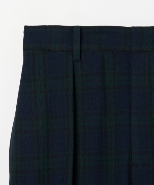 HELIOPOLE（エリオポール）の「CHECK CURVY PANTS（その他パンツ・レディース・グリーン系その他/ブラウン系その他・38/36）」の9枚目の写真