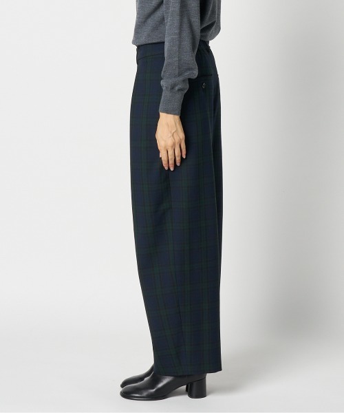 HELIOPOLE（エリオポール）の「CHECK CURVY PANTS（その他パンツ・レディース・グリーン系その他/ブラウン系その他・38/36）」の14枚目の写真