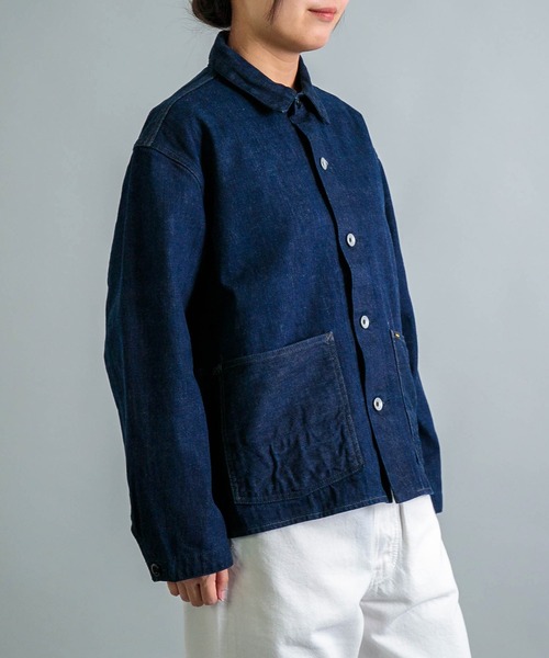 OMNIGOD（オムニゴッド）の「[OMNIGOD womens / オムニゴッド] 12oz枷染めデニム カバーオール（カバーオール・レディース・ワンウォッシュ・0）」の20枚目の写真