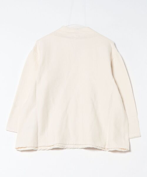 Plantation(プランテーション)の「ダブルYOORYUU T / カーディガン / (O)(カーディガン/ボレロ・レディース・ブラック/オフホワイト/ダークグレー・M size)」の16枚目の写真