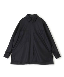 ウールスムース ビッグシャツ
