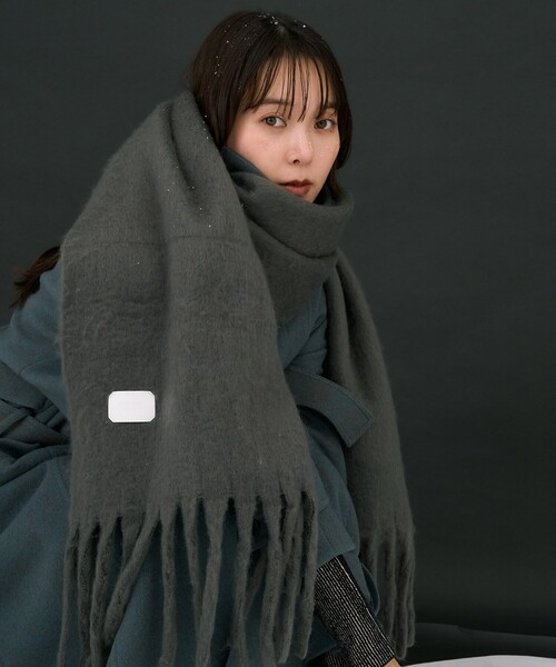 クイーンモヘヤロングマフラー　ユナイテッドトウキョウ UNITED TOKYO（ユナイテッドトウキョウ）の「クイーンモヘヤロング
