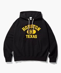 OUTSTANDING（アウトスタンディング）の「V.S.C HOOD SWEAT(HOUSTON)_BLACK（パーカー・メンズ）」