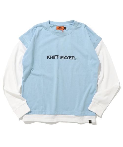 KRIFF MAYER Kid's Collection(クリフメイヤーキッズコレクション)の「【抗ピリング・接触冷感・吸汗速乾】ゆるJOIN-TEE(Tシャツ/カットソー・キッズ・オフホワイト/サックスブルー/オリーブ/ブラック/ネイビー・130/120/160/150/140/170)」の5枚目の写真