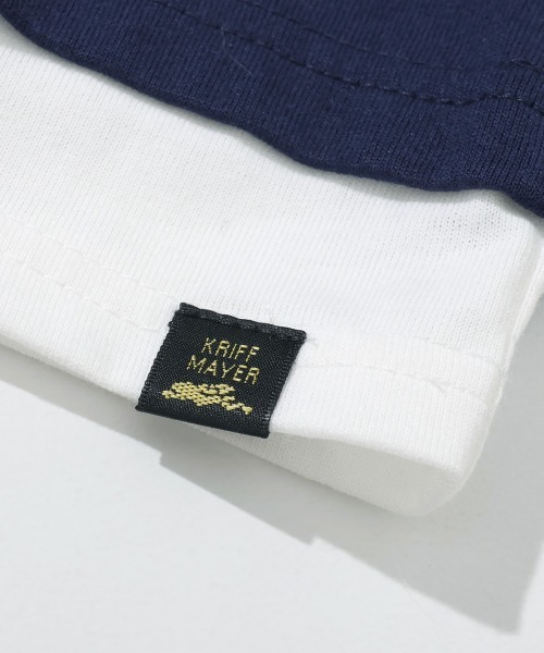 KRIFF MAYER Kid's Collection(クリフメイヤーキッズコレクション)の「【抗ピリング・接触冷感・吸汗速乾】ゆるJOIN-TEE(Tシャツ/カットソー・キッズ・オフホワイト/サックスブルー/オリーブ/ブラック/ネイビー・130/120/160/150/140/170)」の21枚目の写真