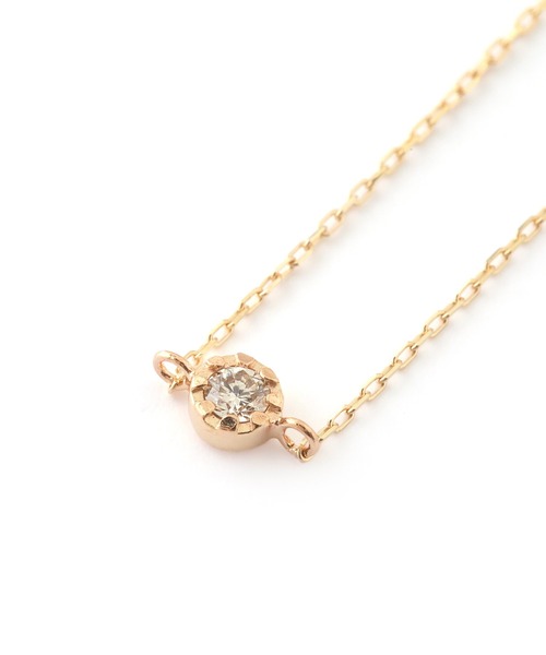 SIENA ROSE（シエナロゼ）の「ダイヤモンドブレスレット[8本ツメ・0.04ct]（ブレスレット・レディース・イエローゴールド・FREE）」の2枚目の写真