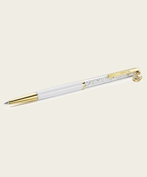 SWAROVSKI（スワロフスキー）の「【公式】【スワロフスキー】Crystalline ボールペン, 蹄鉄, ホワイト, ホワイトラッカー, ゴールドトーン・プレーティング（ペン類）」