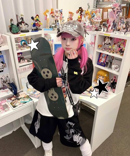 MAINBOOTH（メインブース）の「[アトム] マハ5 スウェットショーツ(ブラック)（その他パンツ・レディース・その他・2/3/1）」の13枚目の写真