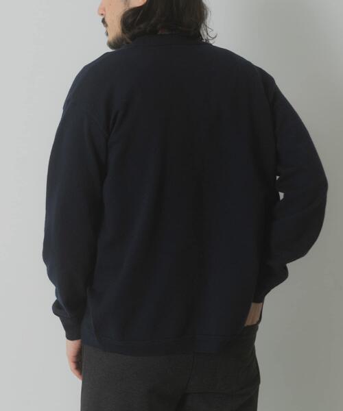 ITEMS URBANRESEARCH（アイテムズ アーバンリサーチ）の「SILK×WOOL MIXニットカーディガン（カーディガン/ボレロ・メンズ・ブラック/バーガンディー/ネイビー・MEDIUM/LARGE）」の16枚目の写真
