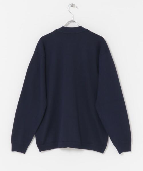 ITEMS URBANRESEARCH（アイテムズ アーバンリサーチ）の「SILK×WOOL MIXニットカーディガン（カーディガン/ボレロ・メンズ・ブラック/バーガンディー/ネイビー・MEDIUM/LARGE）」の12枚目の写真