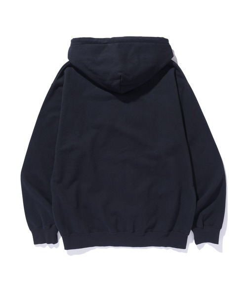 XLARGE（エクストララージ）の「PERFORATED LEATHER LOGO ZIP UP HOODED SWEATSHIRT（パーカー・メンズ・ブラック/アッシュ/バーガンディー・S/M/L/XL）」の10枚目の写真