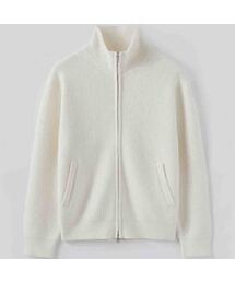 FABREGAT（ファブレガ）の「アロンウールジップアップニット (4COLOR)（ニット/セーター）」
