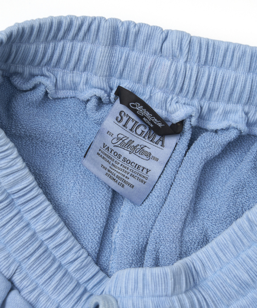 STIGMA(スティグマ)の「Applique STGM Pigment Washed Wide Jogger Pants Sky Blue(スウェットパンツ・メンズ・その他・MEDIUM/LARGE/X-LARGE)」の3枚目の写真