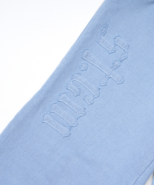 STIGMA(スティグマ)の「Applique STGM Pigment Washed Wide Jogger Pants Sky Blue(スウェットパンツ・メンズ・その他・MEDIUM/LARGE/X-LARGE)」の5枚目の写真