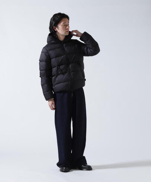 DUVETICA（デュベティカ）の「DUVETICA/デュベティカ/DYONSDUE_ripstop/ディオンズドゥエ リップストップ（ダウンジャケット/コート・メンズ・ネイビー/ブラック/オリーブ系・46/48/50/52）」の7枚目の写真