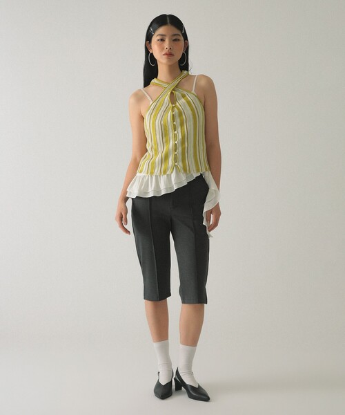 Ray BEAMS（レイビームス）の「2ベルト ミュール（パンプス・レディース・ブラック/ダークブラウン・23.0cm/23.5cm/24.0cm/24.5cm/25.0cm）」の3枚目の写真