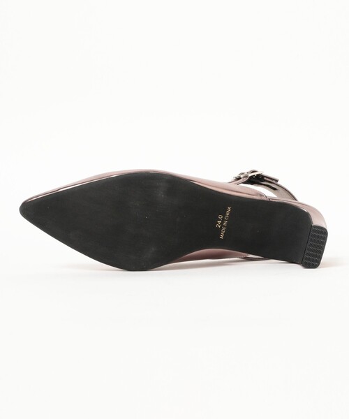Ray BEAMS（レイビームス）の「2ベルト ミュール（パンプス・レディース・ブラック/ダークブラウン・23.0cm/23.5cm/24.0cm/24.5cm/25.0cm）」の12枚目の写真