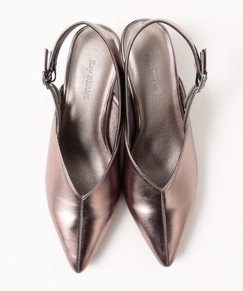 Ray BEAMS（レイビームス）の「2ベルト ミュール（パンプス・レディース・ブラック/ダークブラウン・23.0cm/23.5cm/24.0cm/24.5cm/25.0cm）」の14枚目の写真