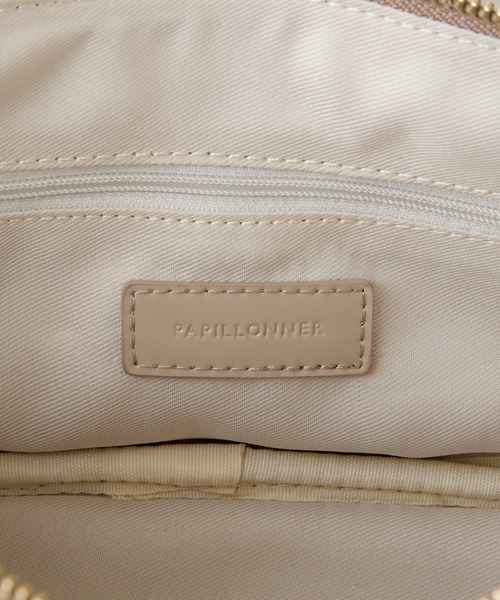COLLAGE GALLARDAGALANTE(コラージュガリャルダガランテ)の「PAPILLONNER/バンブーハンドルバッグ/セレモニー(ハンドバッグ・レディース・ベージュ/ブラック・FREE)」の14枚目の写真