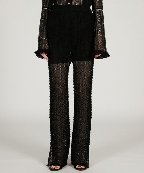 PRANK PROJECT（プランクプロジェクト）の「【2026Spring Pre-Order】スカートコンビニットパンツ / Skirt-Combined Pants（その他パンツ・レディース・ブラック/ベージュ/レッド・36/38）」の11枚目の写真