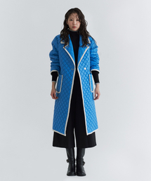 PLAYO（プレイオ）の「Camille Long Padding _ Blue（ダウンジャケット/コート）」