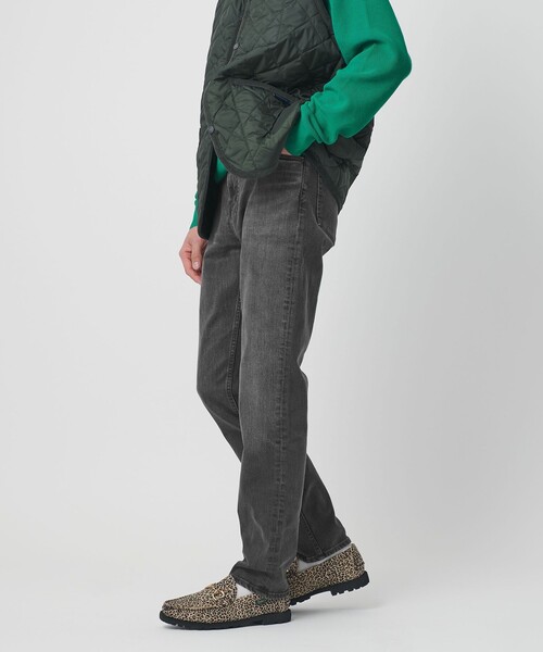 UNITED ARROWS（ユナイテッドアローズ）の「カイハラデニム ブラック スリムテーパード（デニムパンツ・メンズ・ライトグレー/ブラック・L/M/S/XL）」の3枚目の写真