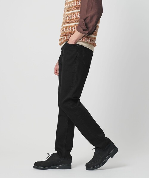 UNITED ARROWS（ユナイテッドアローズ）の「カイハラデニム ブラック スリムテーパード（デニムパンツ・メンズ・ライトグレー/ブラック・L/M/S/XL）」の6枚目の写真