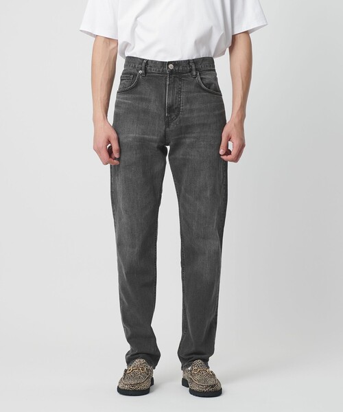 UNITED ARROWS（ユナイテッドアローズ）の「カイハラデニム ブラック スリムテーパード（デニムパンツ・メンズ・ライトグレー/ブラック・L/M/S/XL）」の8枚目の写真