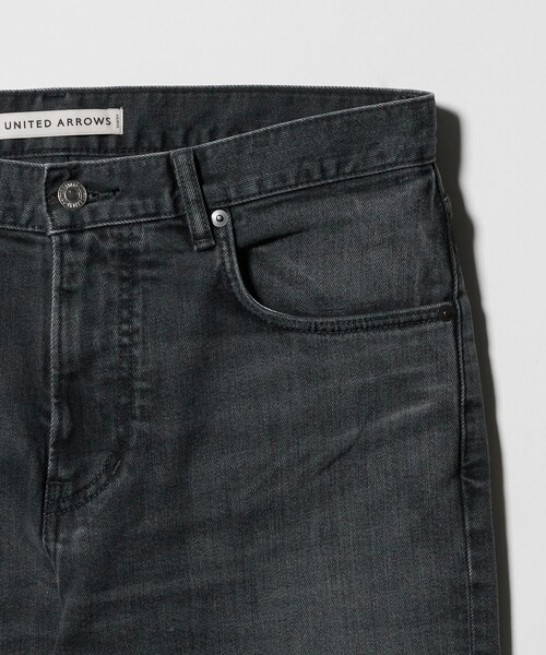 UNITED ARROWS（ユナイテッドアローズ）の「カイハラデニム ブラック スリムテーパード（デニムパンツ・メンズ・ライトグレー/ブラック・L/M/S/XL）」の13枚目の写真