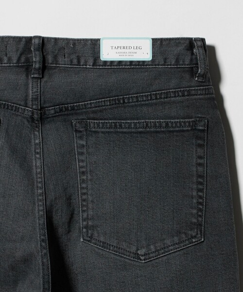 UNITED ARROWS（ユナイテッドアローズ）の「カイハラデニム ブラック スリムテーパード（デニムパンツ・メンズ・ライトグレー/ブラック・L/M/S/XL）」の15枚目の写真