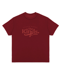 KINDS（カインズ）の「20 count premium single tail short sleeve t-shirt (Burgundy)（Tシャツ/カットソー）」