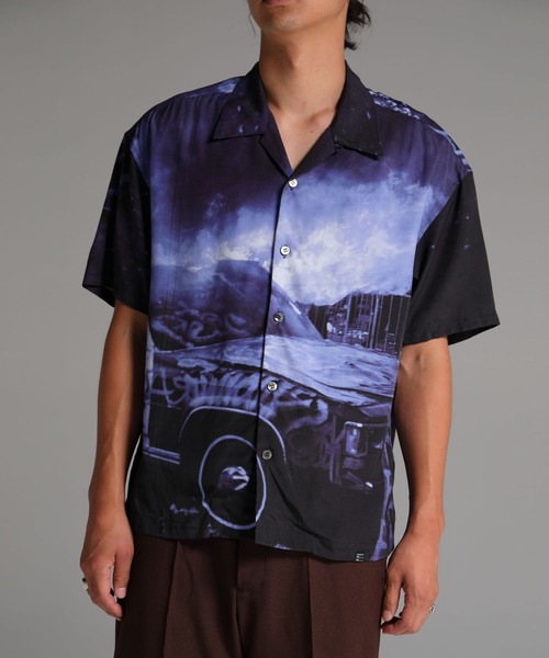 DELUXE(デラックス)の「DELUXE x Allan Potter Shirts(シャツ/ブラウス・メンズ・ネイビー/ブラック・LARGE/MEDIUM/SMALL)」の2枚目の写真